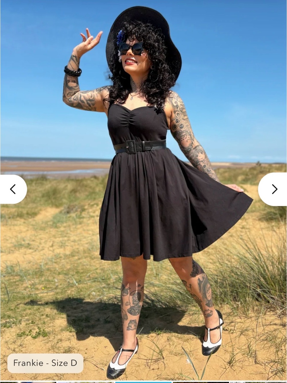 Snag Tights - Audrey Dress Size A/B - Picture 3 of 6